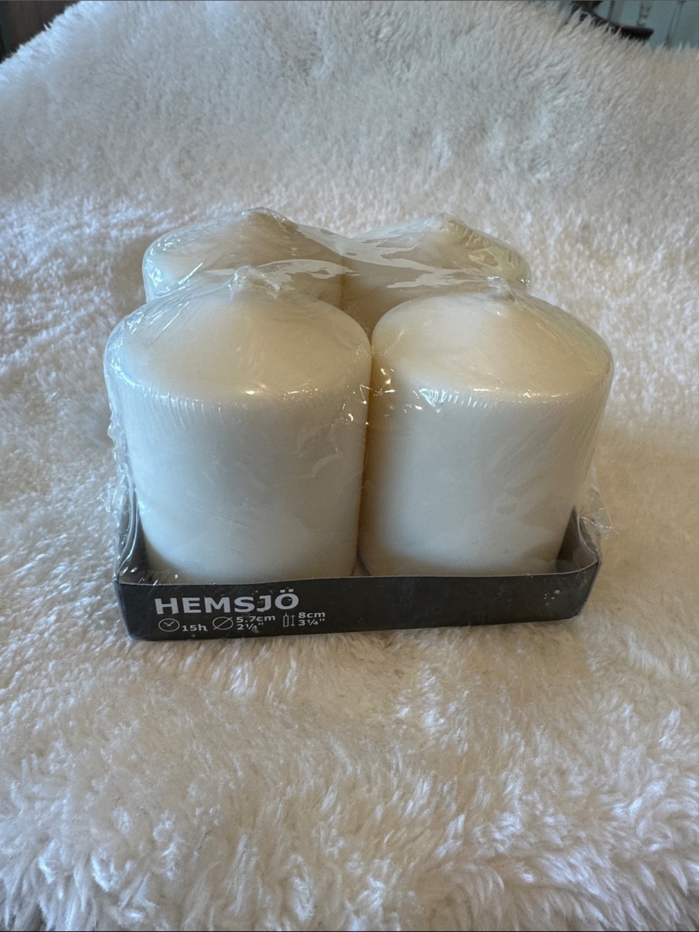 New 4 pack candles - Picture 4 of 4